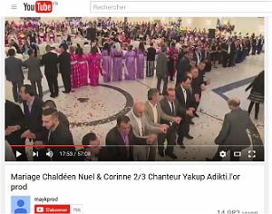 118Mariage Chaldeen Nuel & Corinne 23 Chanteur Yakup Adikti 